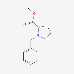 molecular formula C13H17NO2 B1269768 Methyl 1-benzylpyrrolidine-2-carboxylate CAS No. 201406-78-2