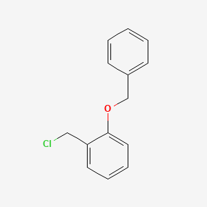 molecular formula C14H13ClO B1269777 1-(Benzyloxy)-2-(chloromethyl)benzene CAS No. 23915-08-4