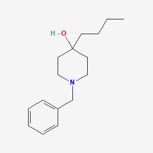 molecular formula C16H25NO B1269780 1-Benzyl-4-butylpiperidin-4-ol CAS No. 22093-36-3