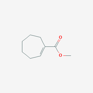molecular formula C9H14O2 B1269786 1-环庚烯-1-甲酸甲酯 CAS No. 56745-53-0