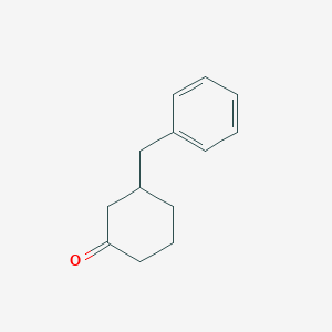 molecular formula C13H16O B1269811 3-Benzylcyclohexanone CAS No. 85450-51-7