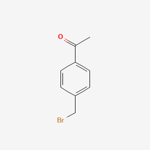molecular formula C9H9BrO B1269815 1-(4-(Bromomethyl)phenyl)ethanone CAS No. 51229-51-7