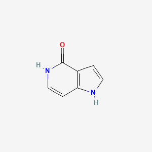 molecular formula C7H6N2O B1269818 1H-pyrrolo[3,2-c]pyridin-4(5H)-one CAS No. 54415-77-9