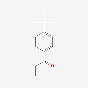 molecular formula C13H18O B1269827 4'-(叔丁基)丙基苯酮 CAS No. 71209-71-7
