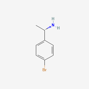 molecular formula C8H10BrN B1269849 (S)-(-)-1-(4-溴苯基)乙胺 CAS No. 27298-97-1
