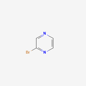 molecular formula C4H3BrN2 B1269915 2-Bromopyrazine CAS No. 56423-63-3
