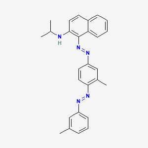 N-(Isopropyl)-1-[[3-methyl-4-[(3-methylphenyl)azo]phenyl]azo]naphthalen-2-amine