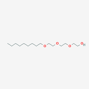 molecular formula C15H32O4 B12699687 Noneth-3 CAS No. 55489-51-5