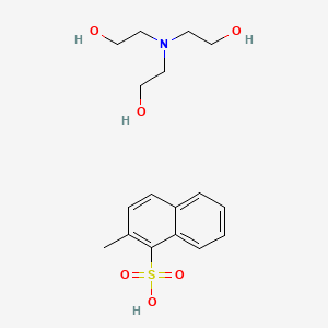 molecular formula C17H25NO6S B12699729 Einecs 299-560-9 CAS No. 93892-74-1