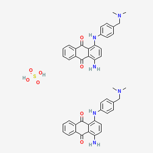 molecular formula C46H44N6O8S B12699799 Einecs 286-612-0 CAS No. 85283-84-7