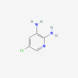 molecular formula C5H6ClN3 B1270002 5-氯吡啶-2,3-二胺 CAS No. 25710-20-7
