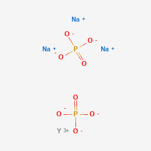 Trisodium yttrium bis(phosphate)