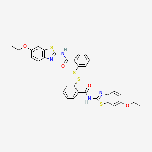 6-Propyl-2-(2-(2-(2-(2-(1-((6-propylinden-2-yl)methyl)vinyl)phenyl)ethyl)phenyl)prop-2-enyl)indene