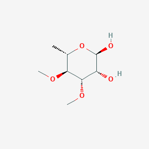 molecular formula C8H16O5 B12700264 3,4-di-O-methyl-alpha-L-rhamnose CAS No. 25672-82-6