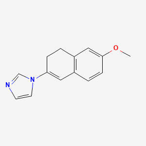 1H-Imidazole, 1-(3,4-dihydro-6-methoxy-2-naphthalenyl)-