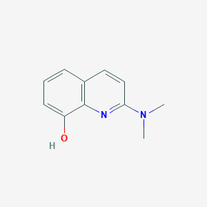 molecular formula C11H12N2O B1270036 2-(Dimethylamino)quinolin-8-ol CAS No. 70125-18-7