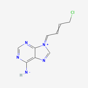 9H-Purin-6-amine, 9-(4-chloro-1,2-butadienyl)-