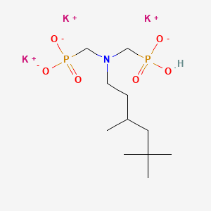 Tripotassium hydrogen (((3,5,5-trimethylhexyl)imino)bis(methylene))diphosphonate