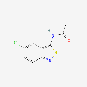 N-(5-Chloro-2,1-benzisothiazol-3-yl)acetamide