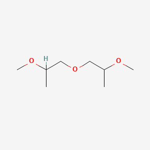 molecular formula C8H18O3 B12700547 Propane, 1,1'-oxybis(2-methoxy- CAS No. 63019-84-1