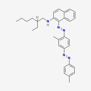 N-(2-Ethylhexyl)-1-((2-methyl-4-((4-methylphenyl)azo)phenyl)azo)naphthalen-2-amine