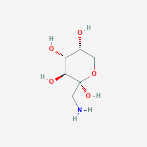 molecular formula C6H13NO5 B12700795 Wyx8U7N5KC CAS No. 106294-93-3