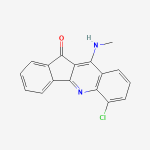 6-Chloro-10-(methylamino)-11H-indeno(1,2-b)quinolin-11-one