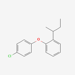 1-(4-Chlorophenoxy)-2-(1-methylpropyl)benzene