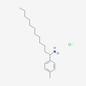 p-Methyl-alpha-undecylbenzylamine hydrochloride