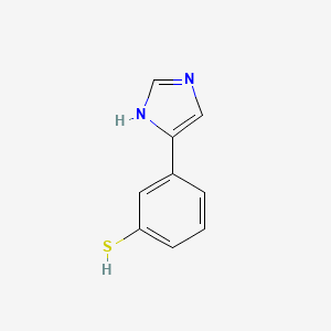 3-(1H-imidazol-5-yl)benzenethiol