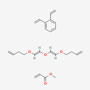 1,2-bis(ethenyl)benzene;4-[(E)-2-[(E)-2-but-3-enoxyethenoxy]ethenoxy]but-1-ene;methyl prop-2-enoate