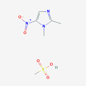 Dimetridazole mesilate