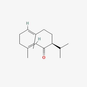 molecular formula C15H24O B12700957 Acoragermacrone CAS No. 50281-45-3