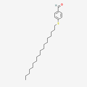 molecular formula C25H42OS B12700967 4-(Octadecylthio)benzaldehyde CAS No. 160087-24-1