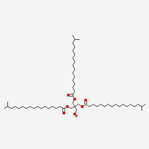 2-(Hydroxymethyl)-2-(((1-oxoisooctadecyl)oxy)methyl)-1,3-propanediyl bis(isooctadecanoate)