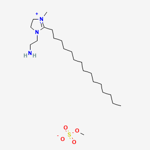 1-(2-Aminoethyl)-4,5-dihydro-3-methyl-2-pentadecyl-1H-imidazolium methyl sulphate