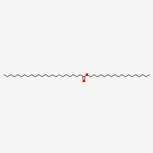 molecular formula C42H84O2 B12701289 Stearyl lignocerate CAS No. 42233-55-6