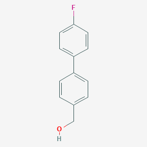 molecular formula C13H11FO B127013 [4-(4-Fluorophenyl)phenyl]methanol CAS No. 147497-56-1