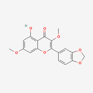 2-(1,3-Benzodioxol-5-yl)-5-hydroxy-3,7-dimethoxy-4H-chromen-4-one