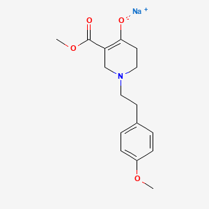 Sodium methyl 1,2,5,6-tetrahydro-1-(2-(4-methoxyphenyl)ethyl)-4-oxidonicotinate