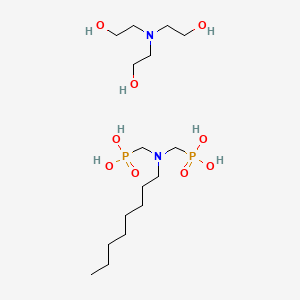 molecular formula C16H40N2O9P2 B12701552 Einecs 285-268-9 CAS No. 85049-95-2