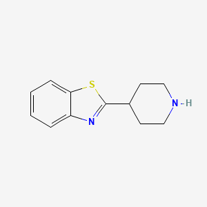 molecular formula C12H14N2S B1270157 2-(4-哌啶基)-1,3-苯并噻唑 CAS No. 51784-73-7