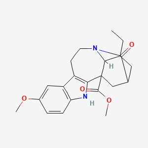 Methyl 12-methoxy-19-oxoibogamine-18-carboxylate