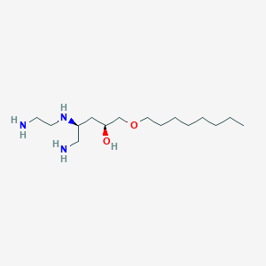 N-(2-Aminoethyl)ethylenediamine, mono(2-hydroxy-3-(octyloxy)propyl) derivative