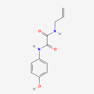 N-(4-Hydroxyphenyl)-N'-2-propenylethanediamide