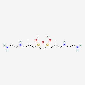 N,N''-((1,3-Dimethoxy-1,3-dimethyldisiloxane-1,3-diyl)bis(2-methylpropane-3,1-diyl))bis(ethylenediamine)