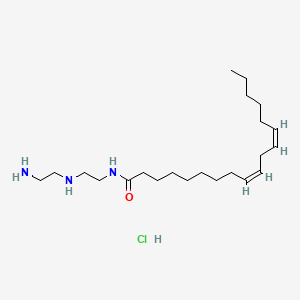 (9Z,12Z)-N-(2-((2-Aminoethyl)amino)ethyl)octadeca-9,12-dien-1-amide hydrochloride