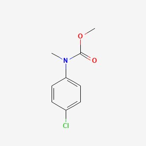 Carbamic acid, (4-chlorophenyl)methyl-, methyl ester