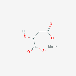 2-hydroxybutanedioate;manganese(2+)