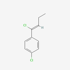 1-Chloro-4-(1-chloro-1-butenyl)benzene